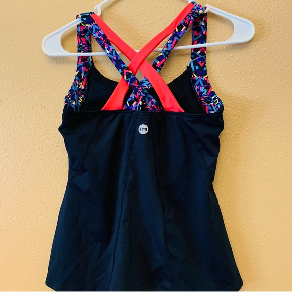 TYR Tankini Swim Top, Size S(4/6) - Picture 4 of 8